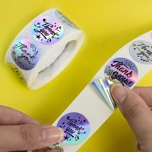 Thank You Sticker Roll - 500
